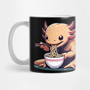 Ramen time for the axolotl Mug